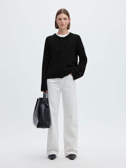 Slwlulu New Ls Knit Cardigan Noos Sort