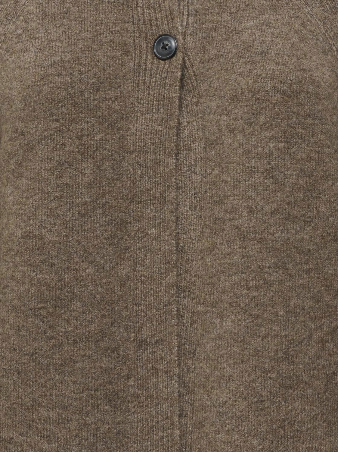 Jdycady 3/4 O-Neck Cape Cardigan Knt Brun