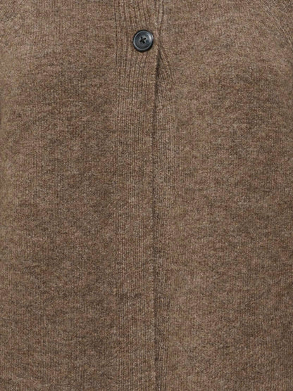 Jdycady 3/4 O-Neck Cape Cardigan Knt Brun