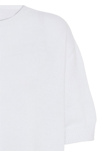 Sbxtikka Knit Blouse Hvit