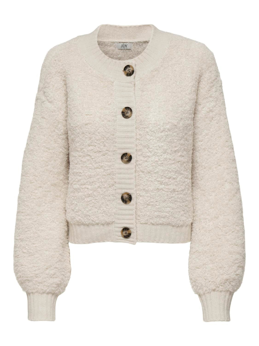 Jdyeira Life L/s Oneck Cardigan Knt Noos Lysegrå