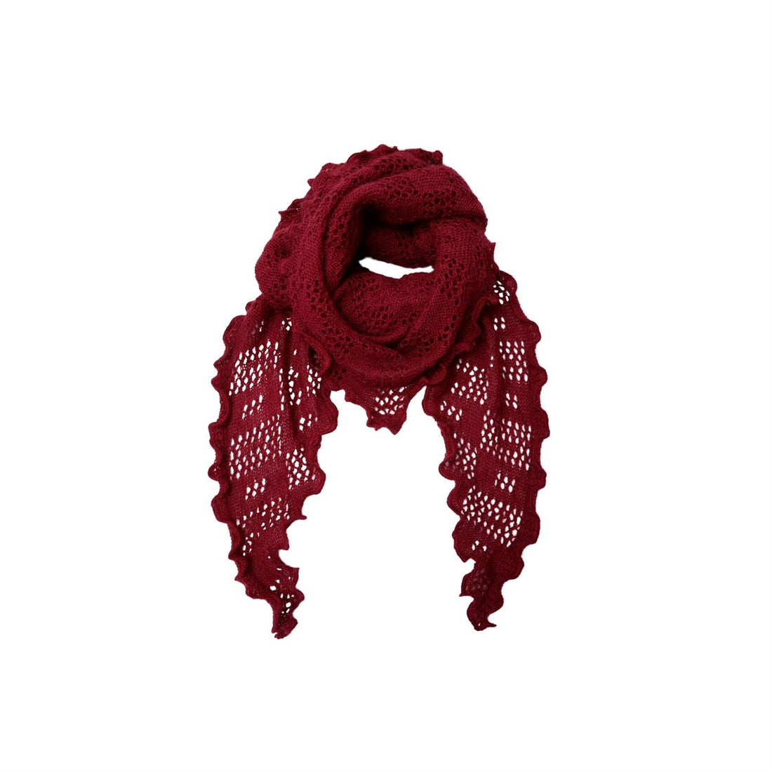 BcCAMILLE winter scarf Vinrød