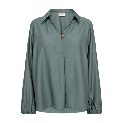 FQISELA-BLOUSE Grønn