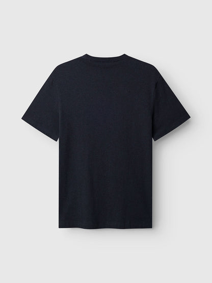 Gabdune Melange New Sst-Shirt Blå