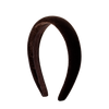 Day Velvet Hair Band Brun
