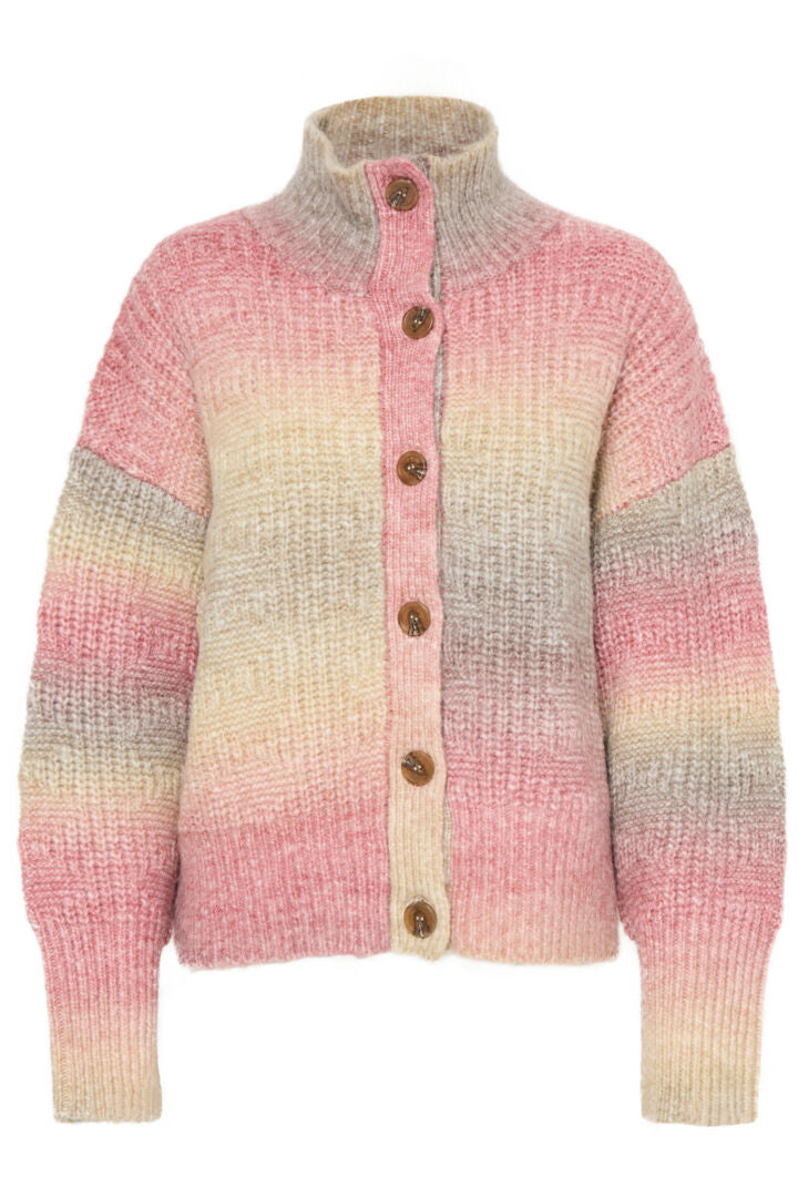 PZFATIMA LS CARDIGAN Rosa