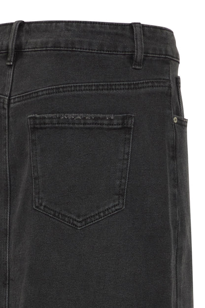 SBRIMOTA DENIM SKIRT Svart