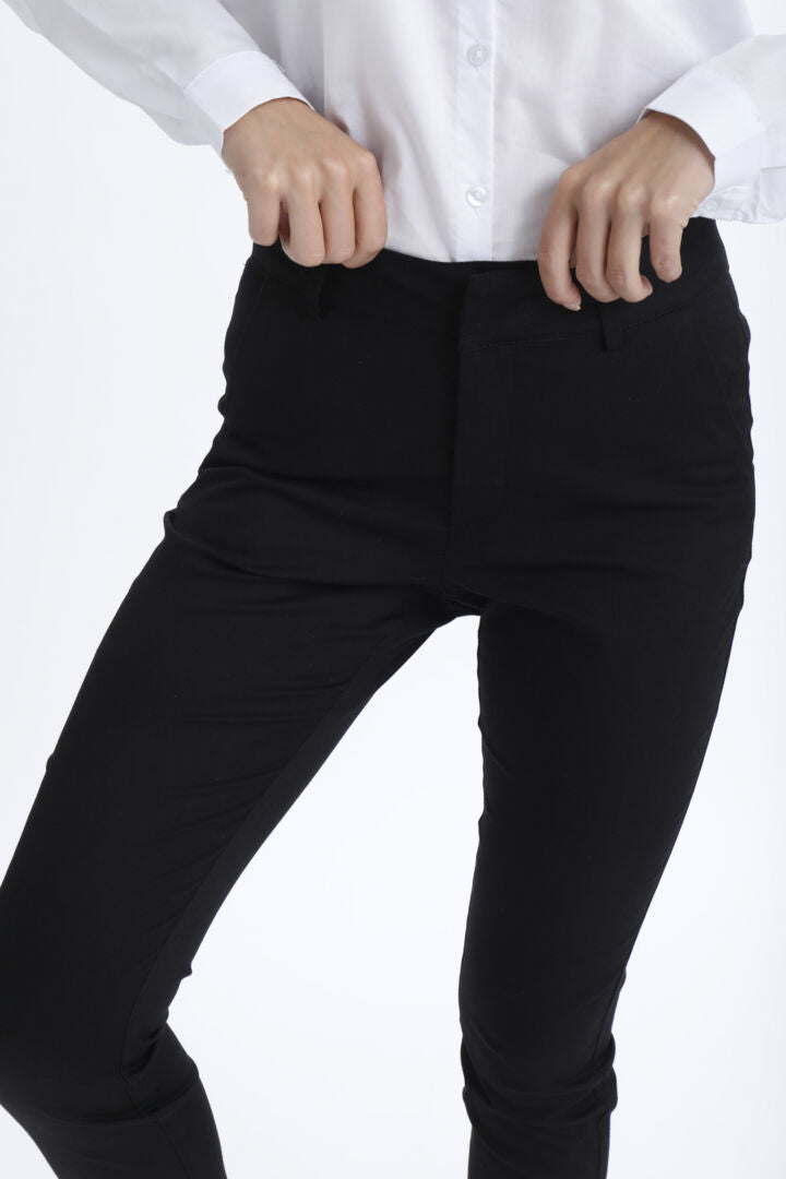 KAlea 7/8 Chino Pant Black Deep