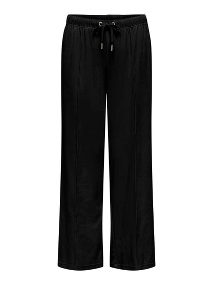 Onlrebel Pin Tuc Pant Swt Sort