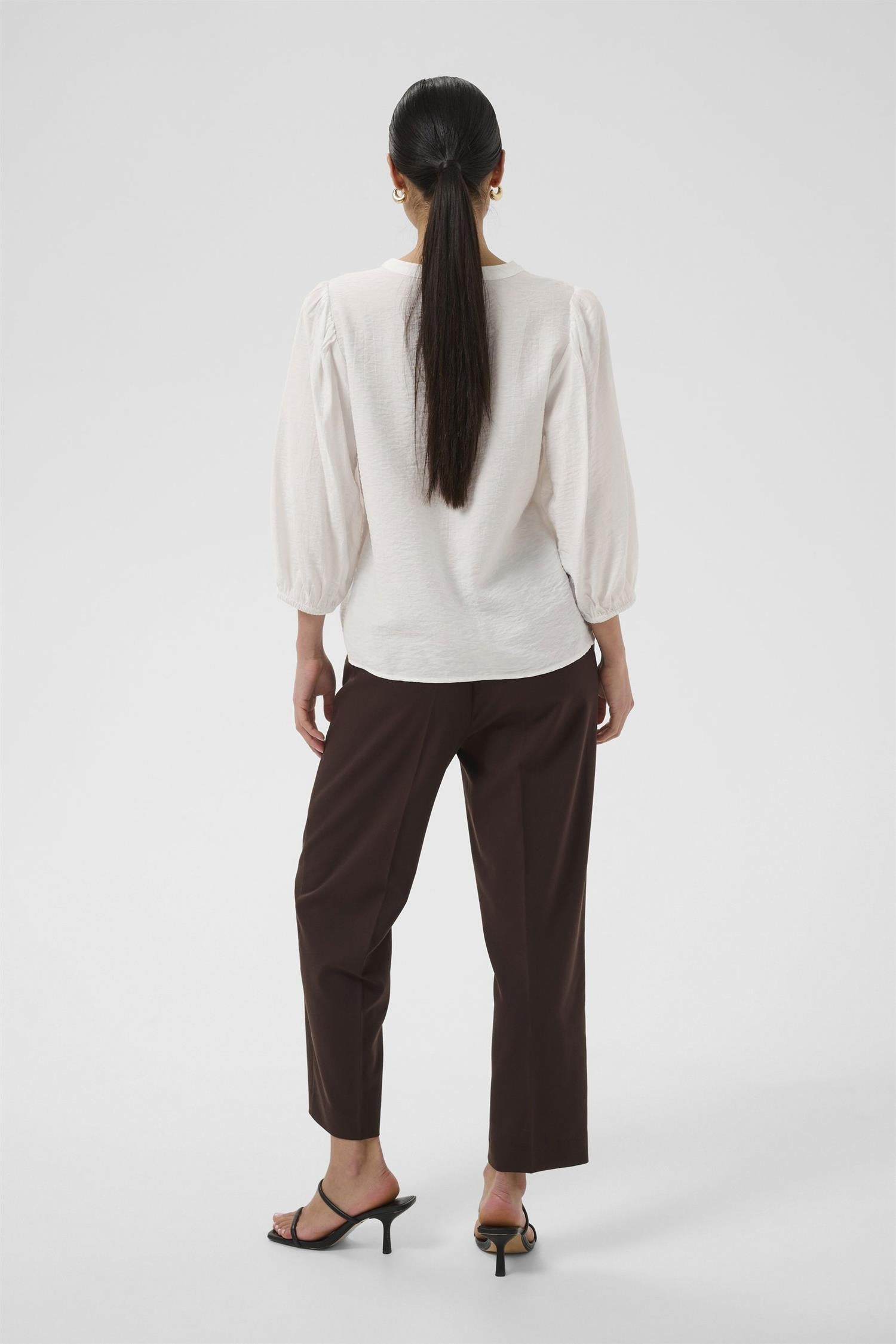 Kaalberta Blouse Hvit