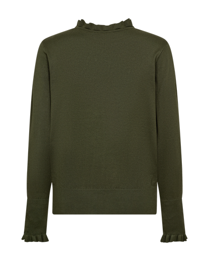 FQKATIE-PULLOVER Mørkegrønn