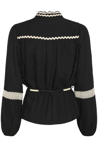 Crlunea Blouse Sort