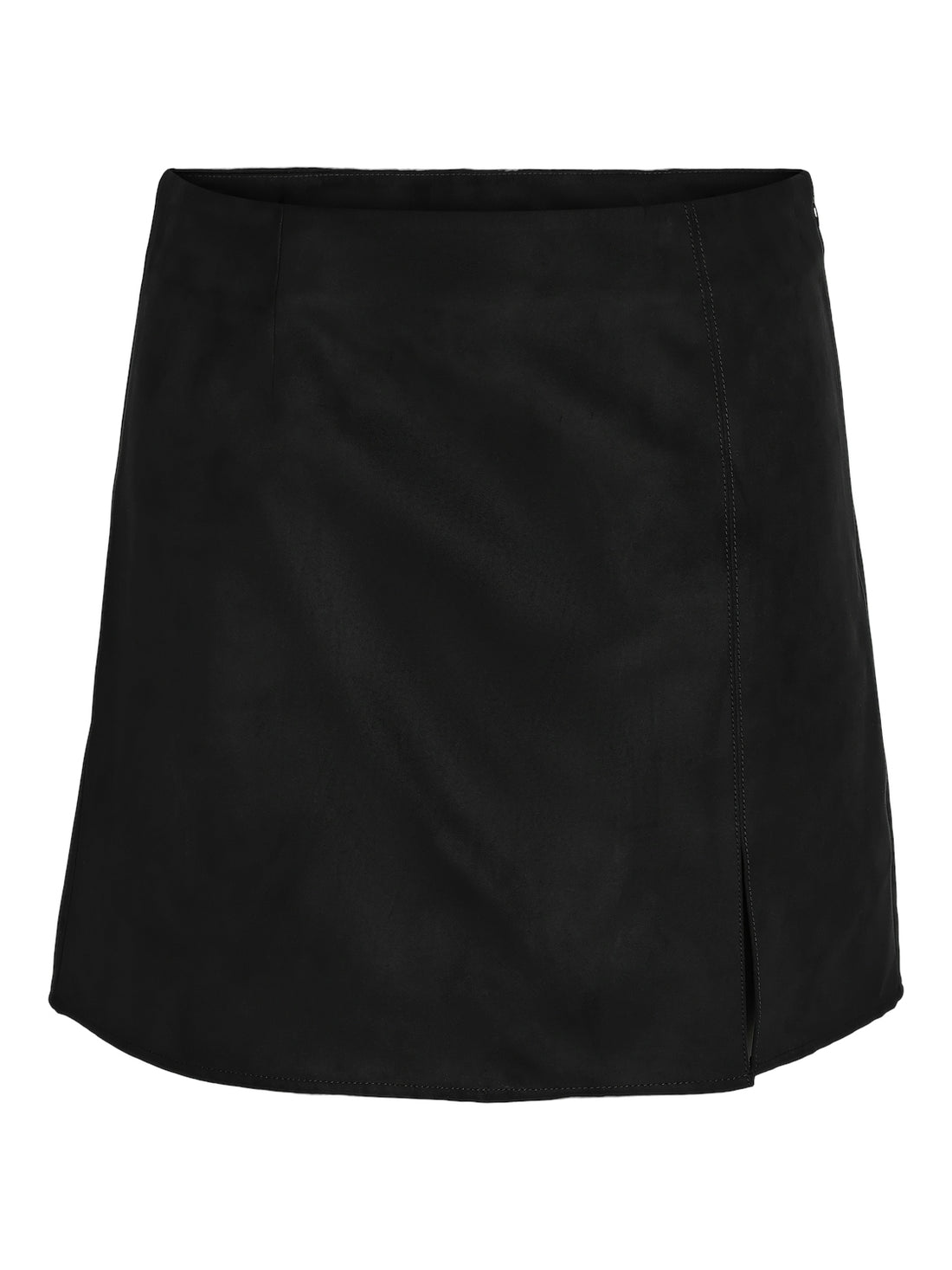 NMCLARA PENNY SUEDE PU HW SKIRT S* Black