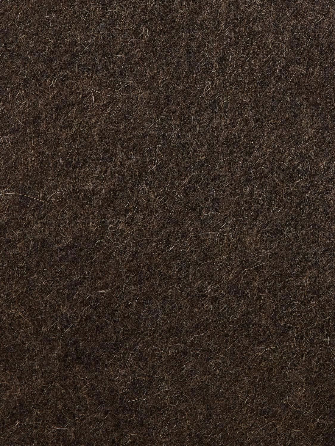 Slwlulu Brushed Wool Blend Scarf Noos Brun
