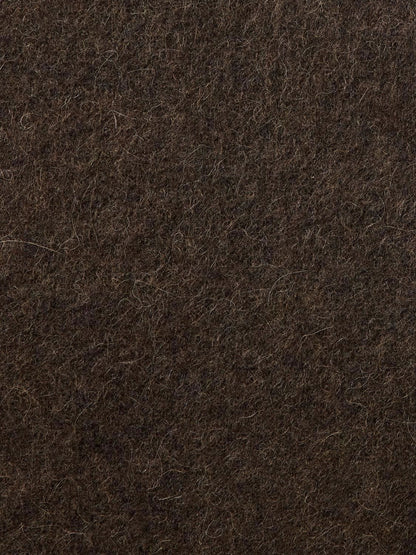 Slwlulu Brushed Wool Blend Scarf Noos Brun