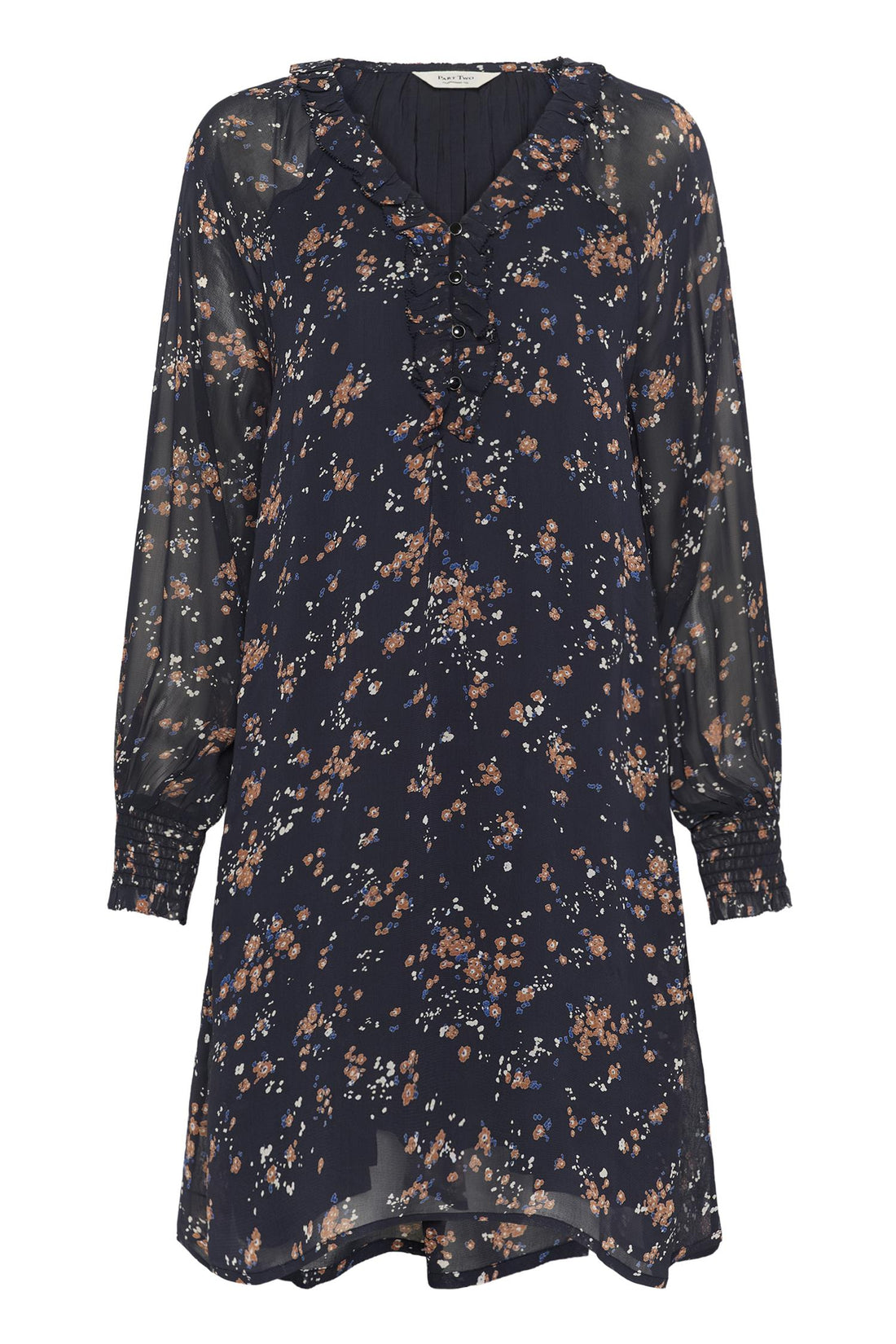 Urmadr Dark Navy Mini Flower Print
