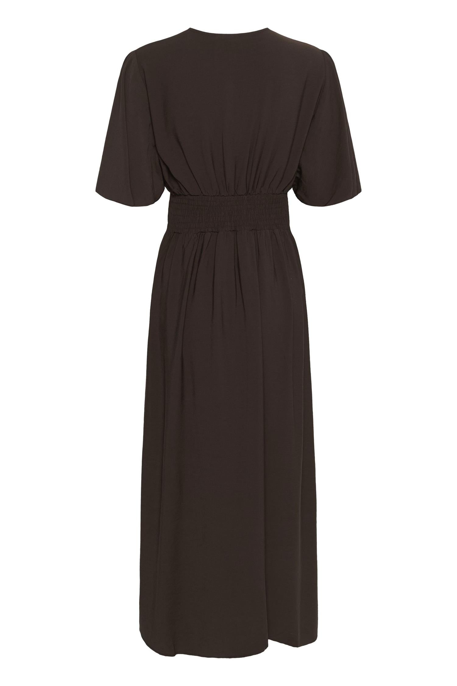 Kasirena Long  Dress Brun