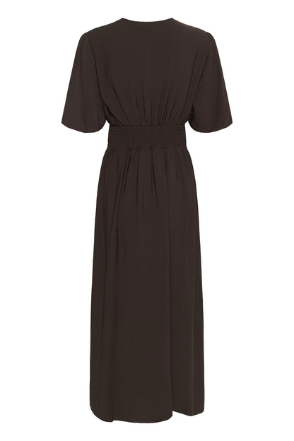 Kasirena Long  Dress Brun