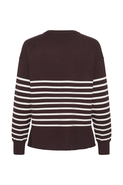 Kalimone Pullover Knit Burgunder
