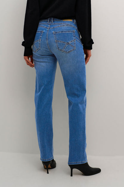 CRAMALIE STRAIGHT Medium Blue Denim