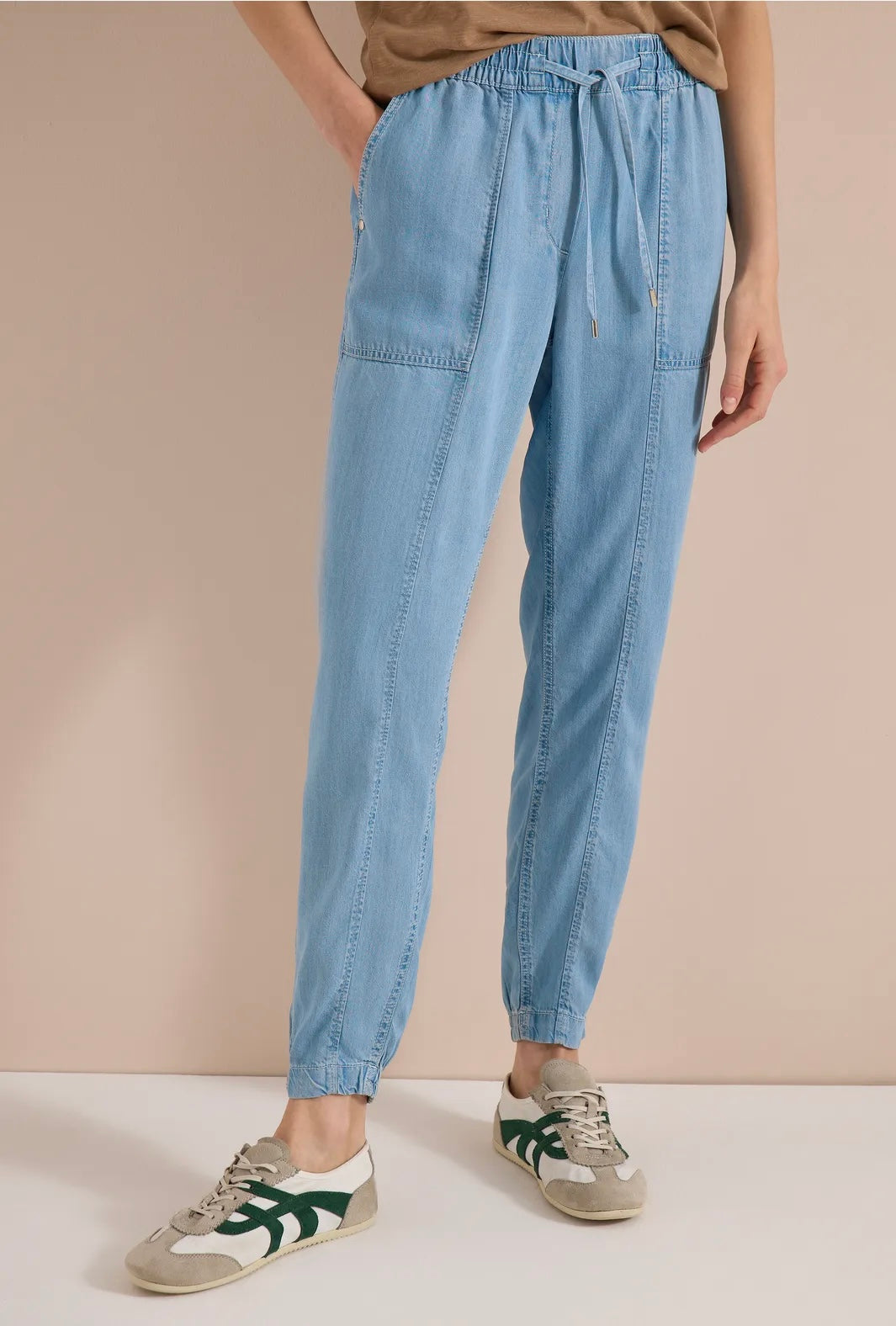 CHELSEA TENCEL Blå