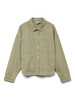 VMJAMIE LS DENIM SHACKET MIX GA NOOS Mellomgrønn