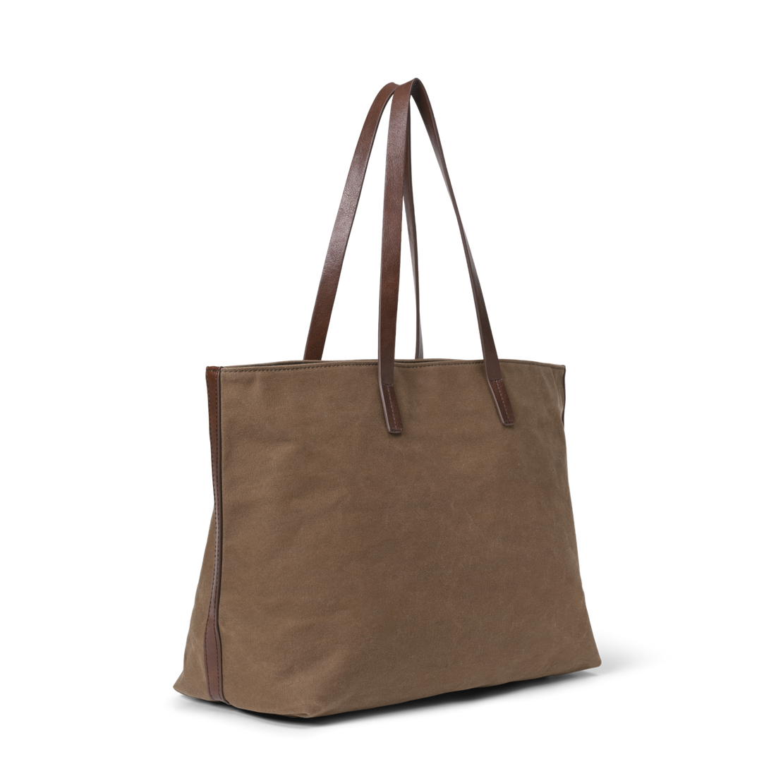 Day Waxed Cotton Work Bag Brun