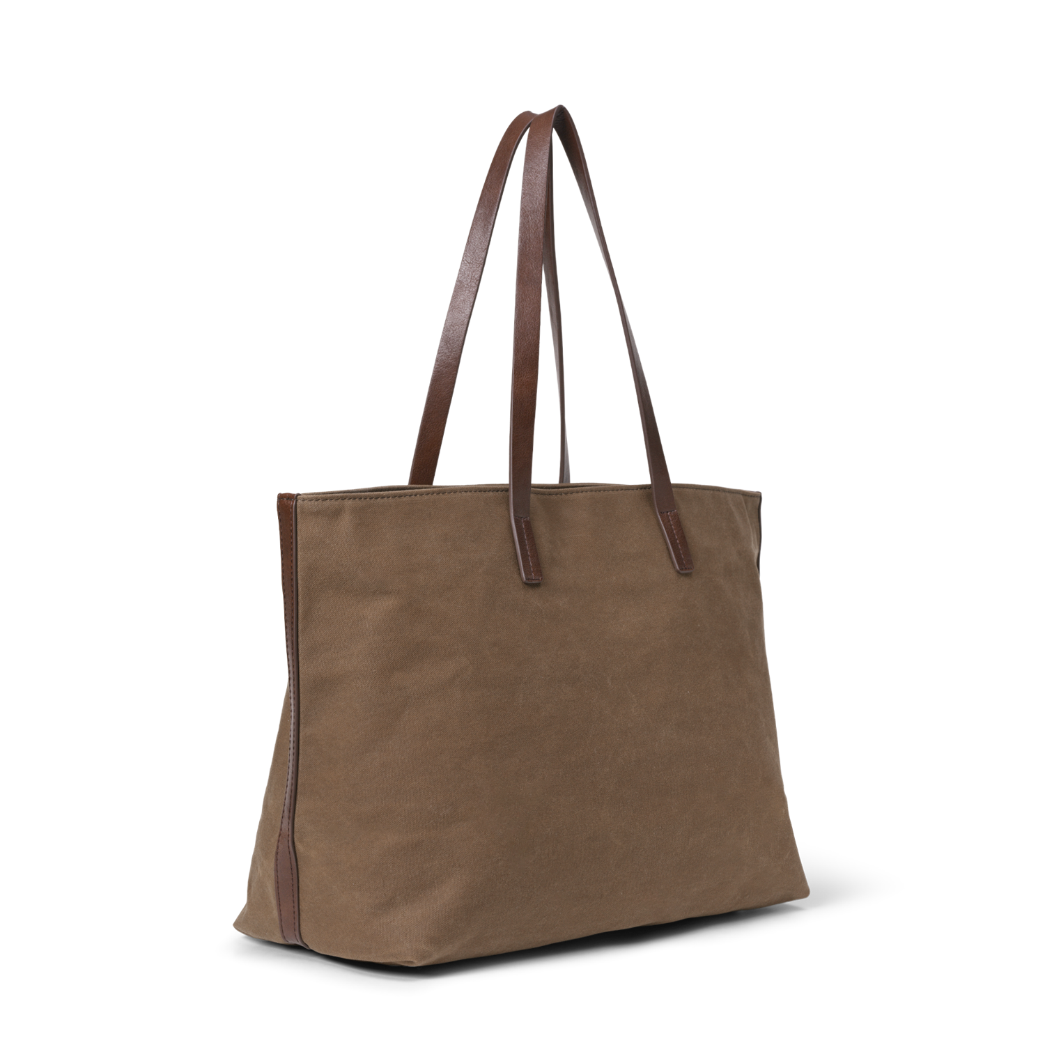 Day Waxed Cotton Work Bag Brun