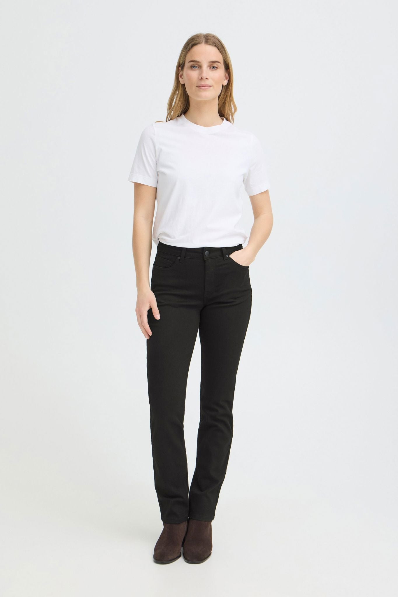 Pzemma Hw Jeans Medium Straigh Sort