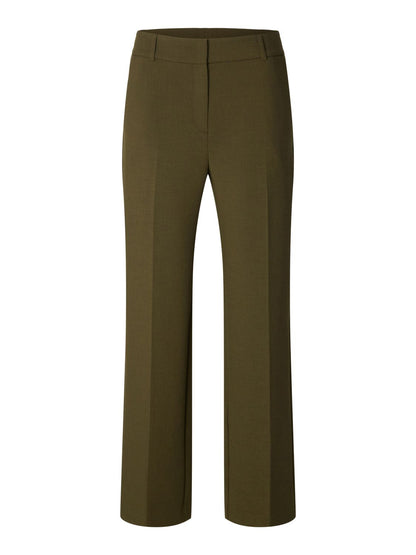Slwrita Mw Wide Pant Mel Noos Grønn