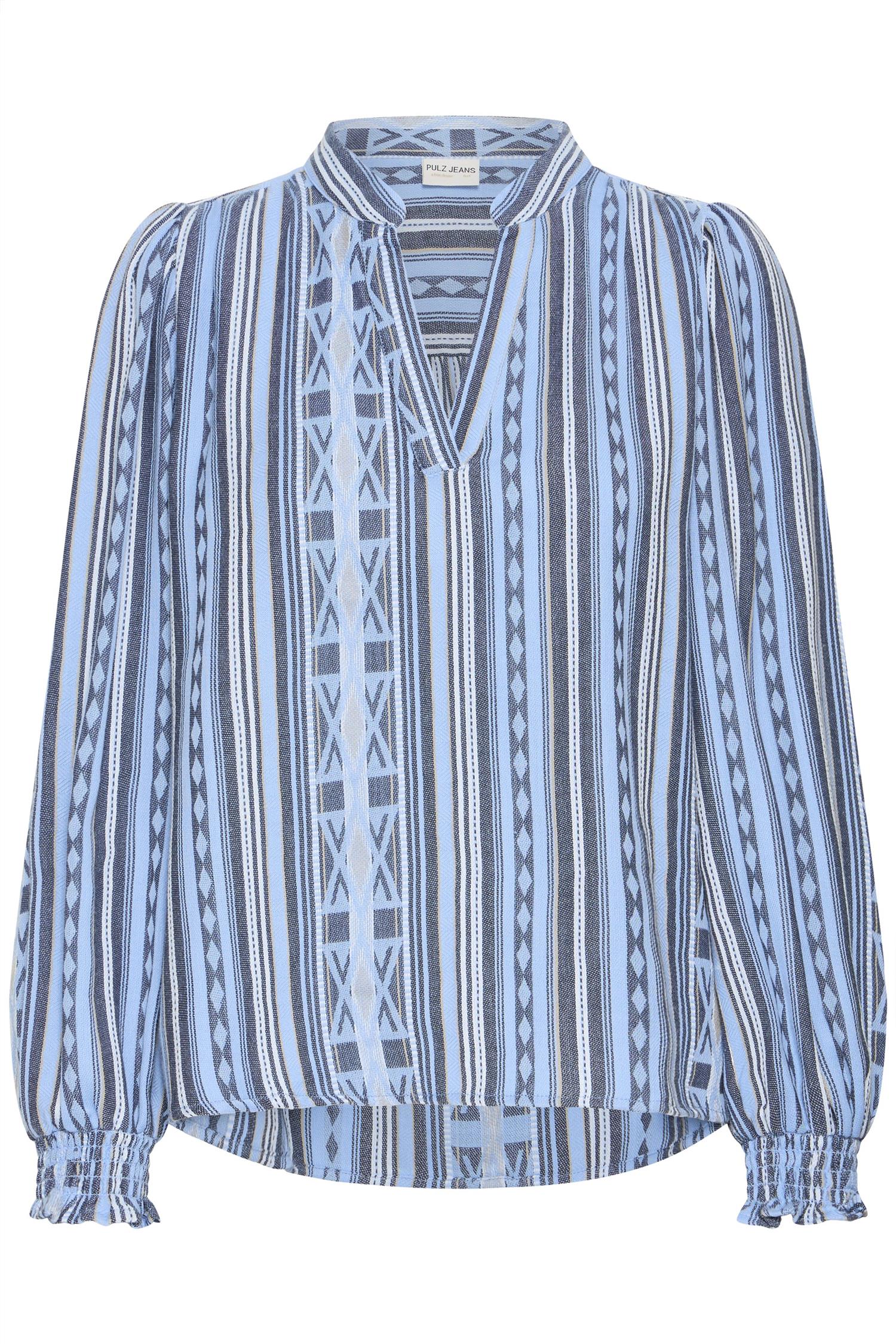 Pzalexis Blouse Blå