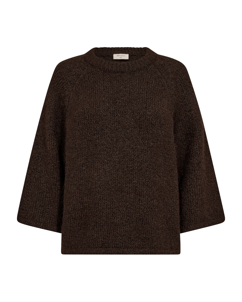 Fqgrslulu-Pullover Brun