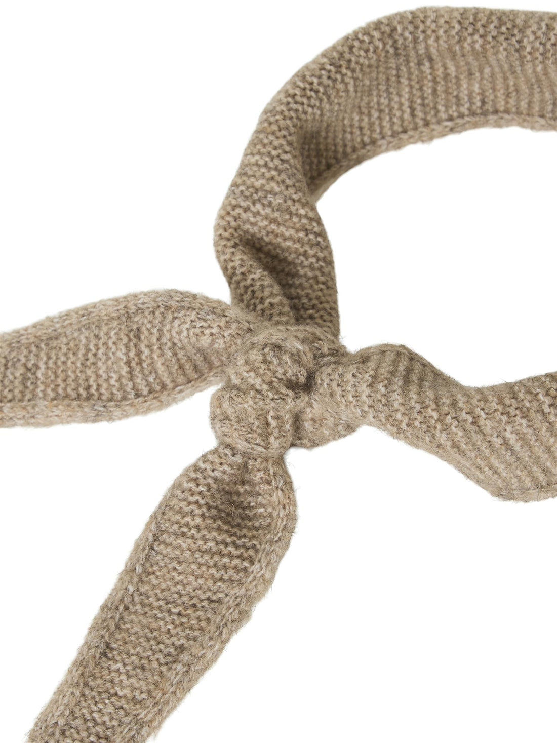 VISHILO KNITTED SCARF/EF Natural Melange