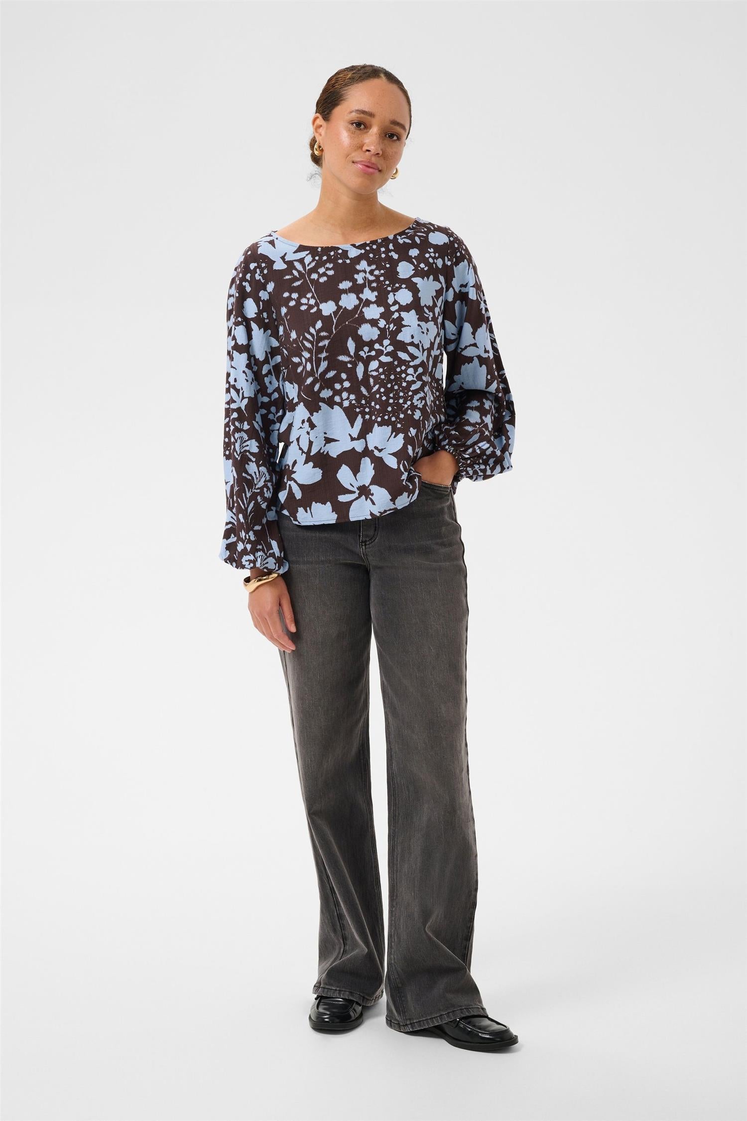 Kanadira Blouse Flerfarget