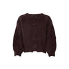 BCBJOERK FROG KNIT CARDIGAN Brun