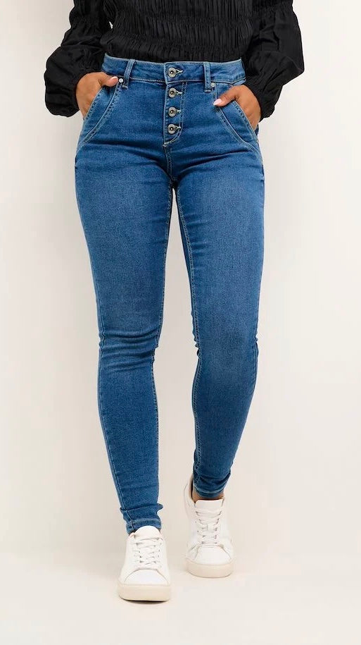 CRSANDY JEANS BAILY FIT Blå