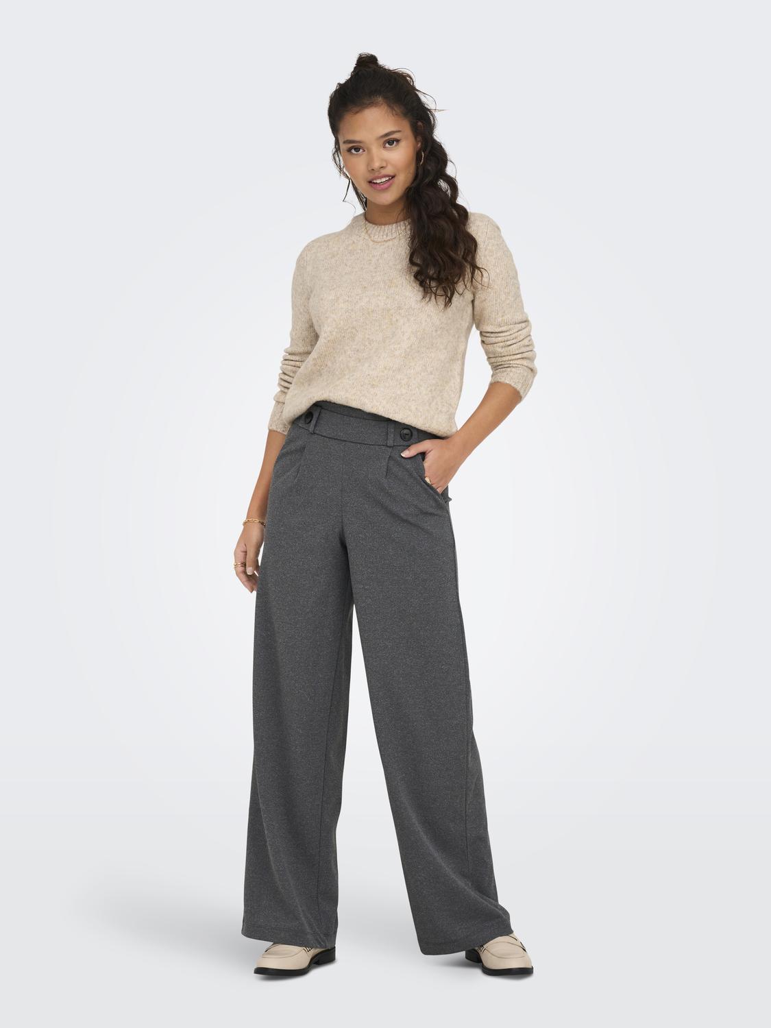 JDYGEGGO LIFE NEW LONG PANT JRS NOOS Mellomgrå