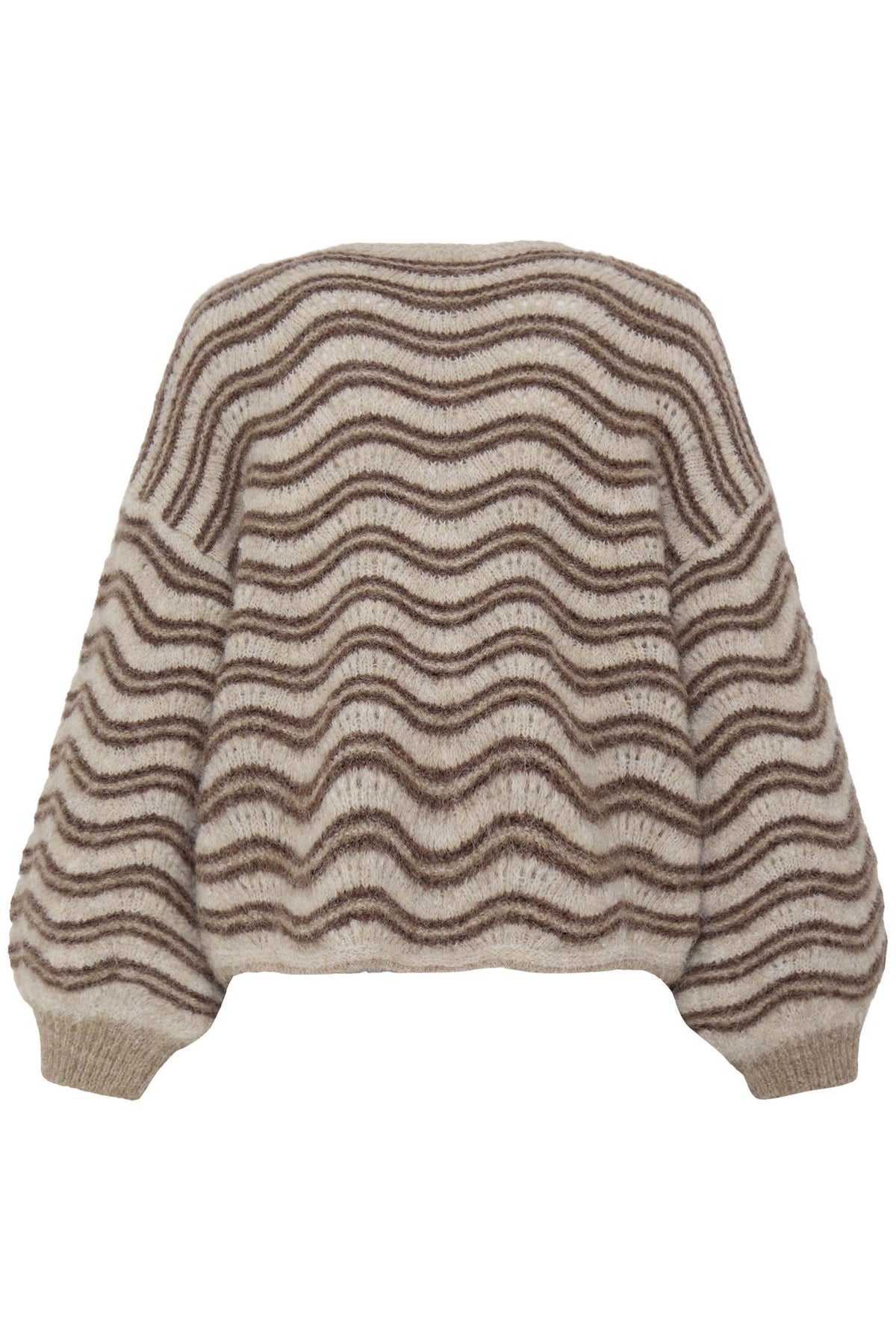 Sbxjava Knit Cardigan Beige