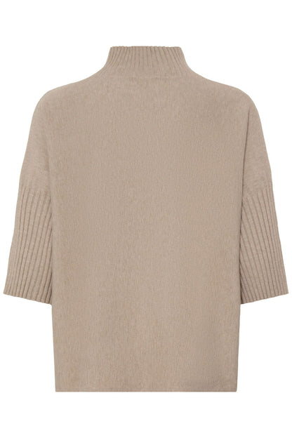 Sbiris Knit Blouse Beige