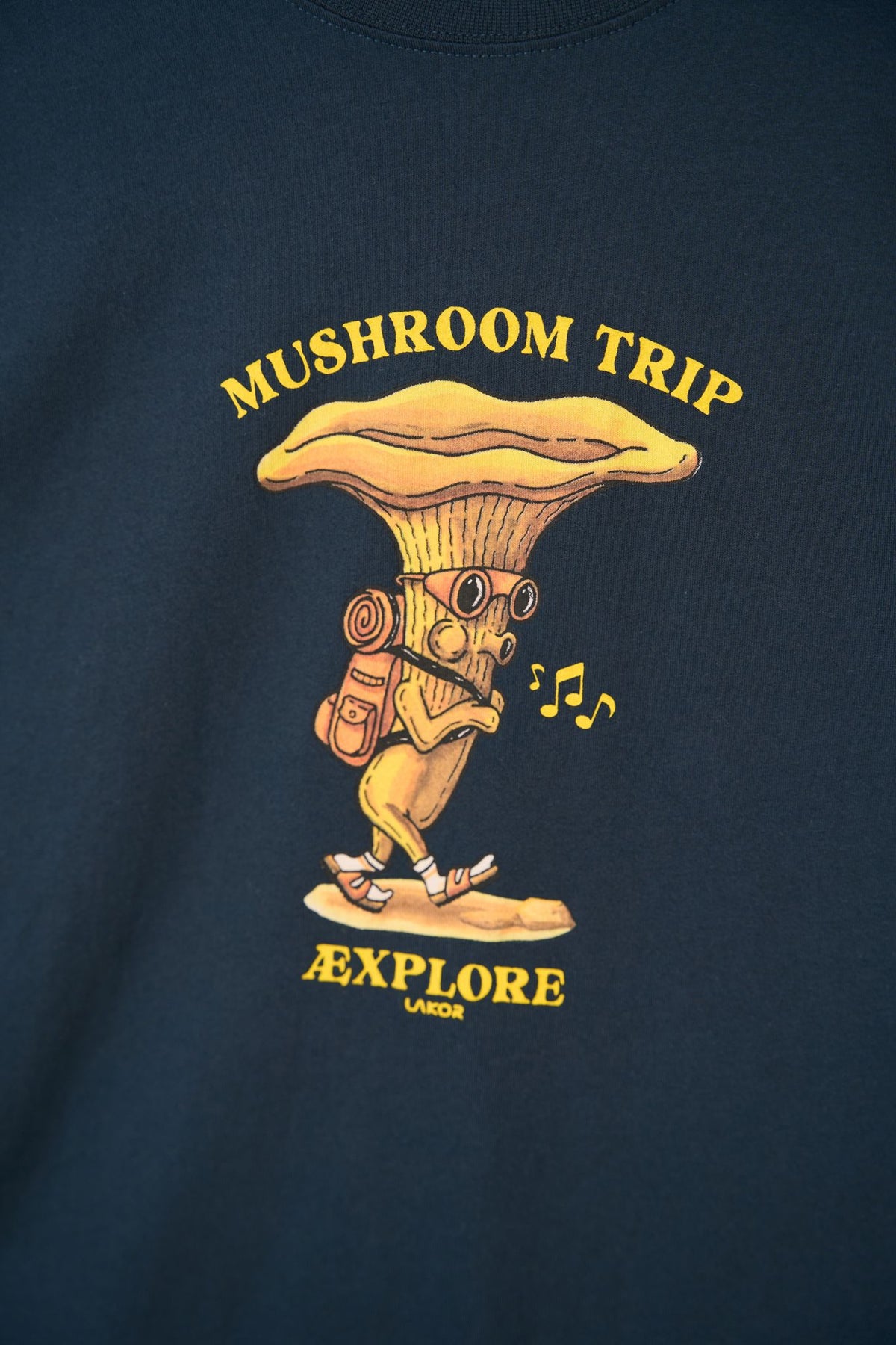 Mushroom Trip T-Shirt Blå