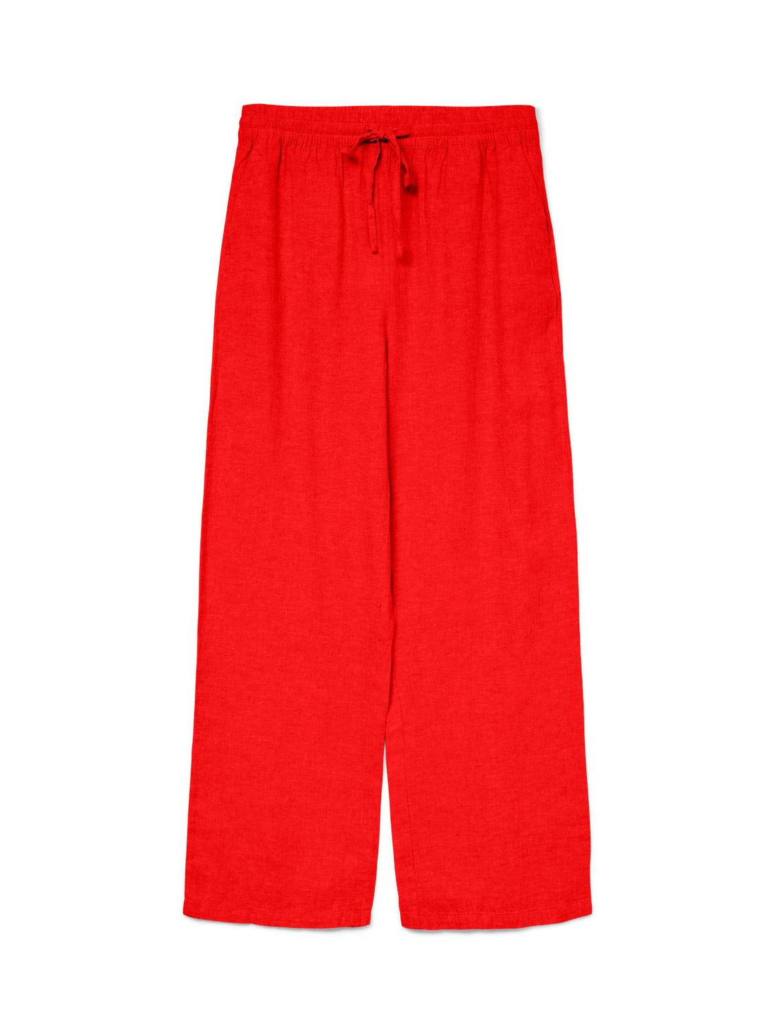 Vmlinn Hw Pants Wvn Noos Rød