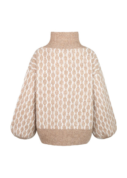 Fam New Pattern Brun