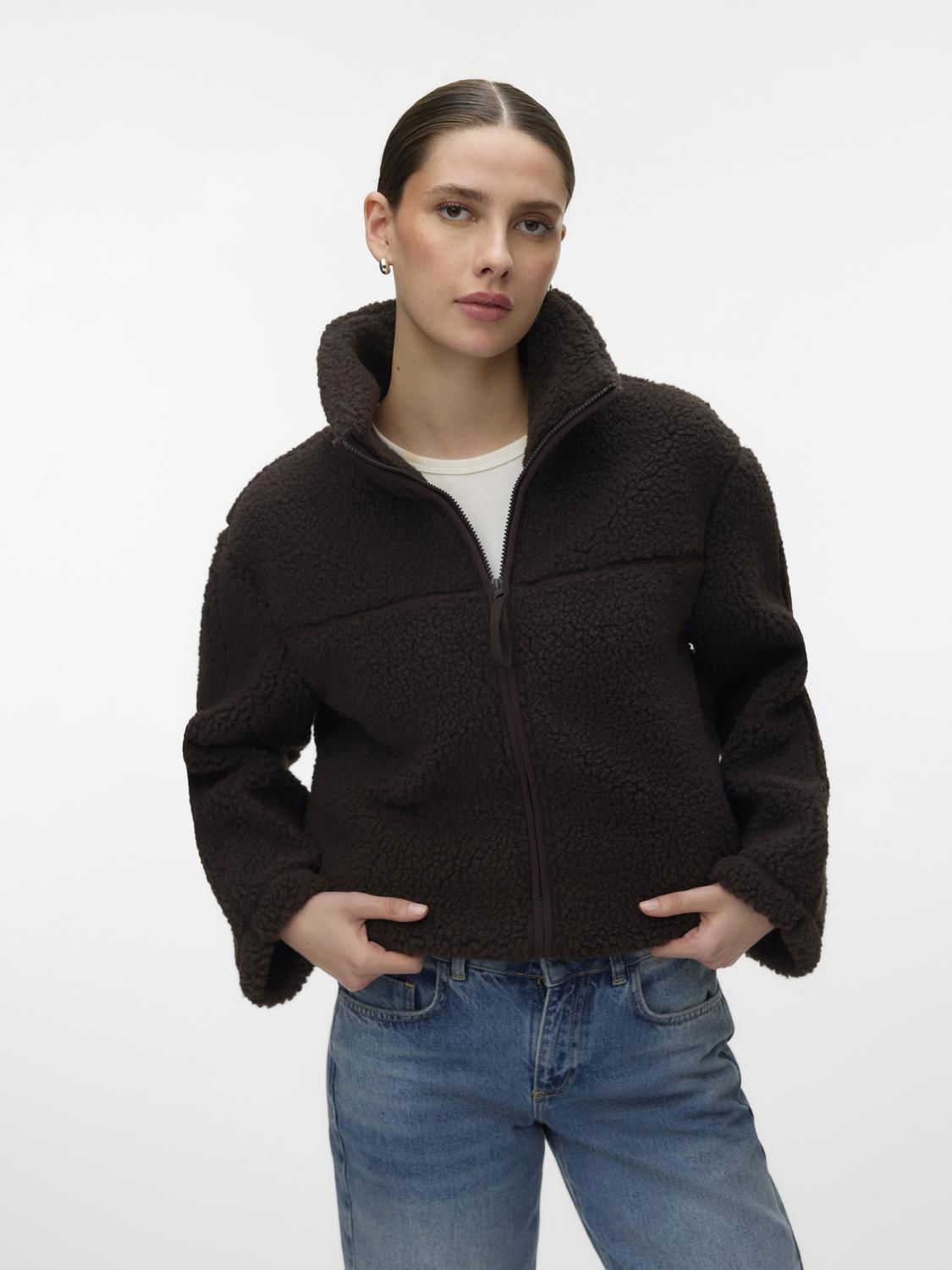 Vmkarla Teddy Jacket Noos Brun