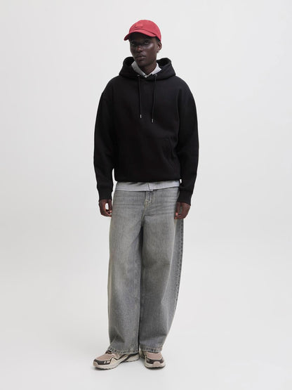 Jjeace Sweat Hood Noos Sort