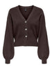 Onlibi Ls Fullneddle Cardigan Cc Knt Brun
