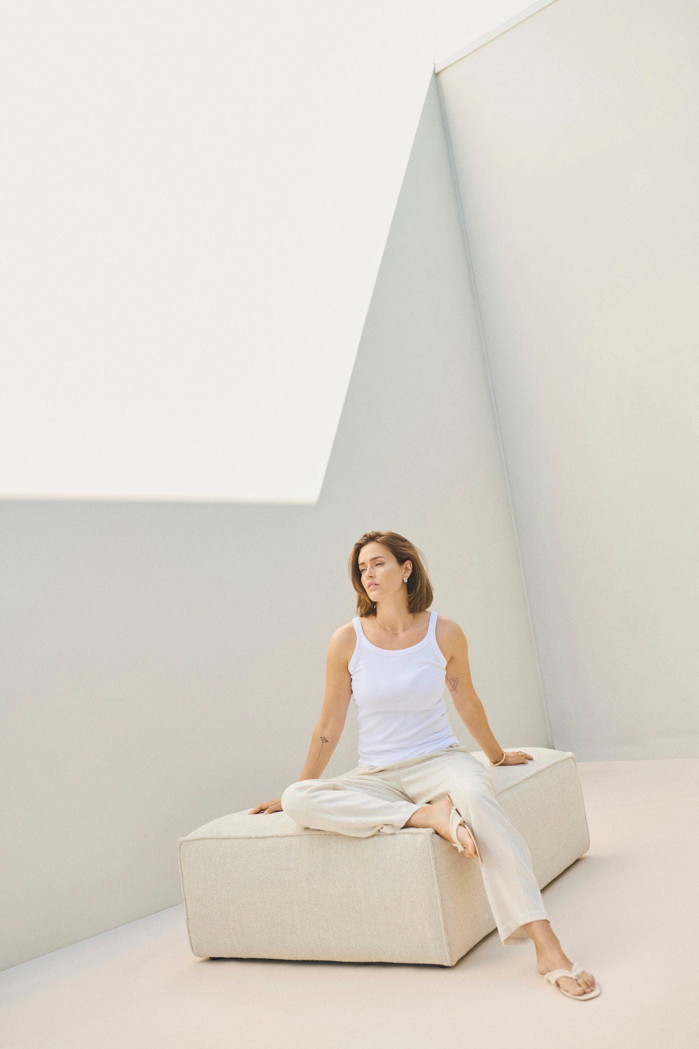 Kacarna Tank Top Hvit