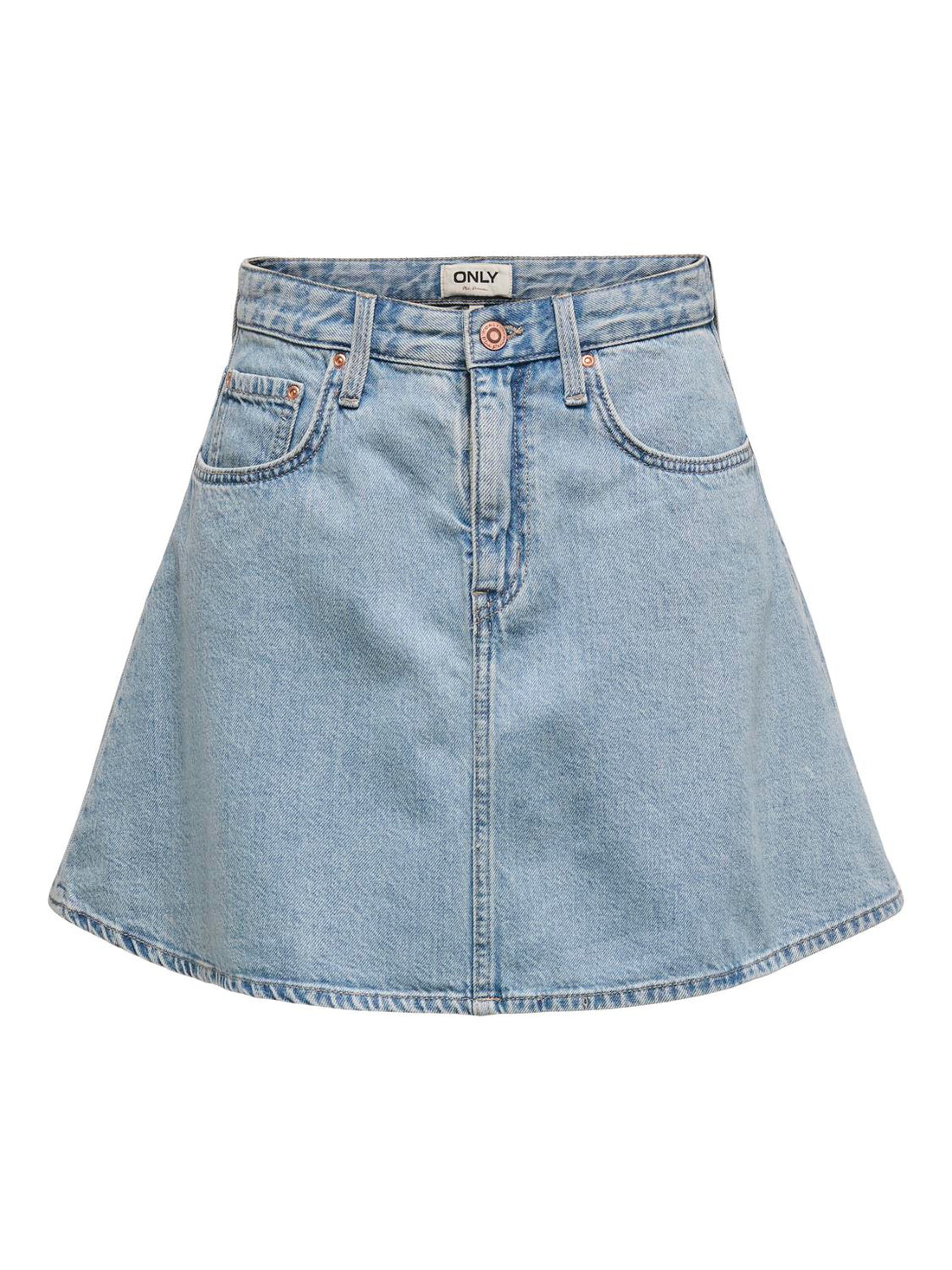 ONLEDEN A-SKIRT DNM PIM Lyseblå