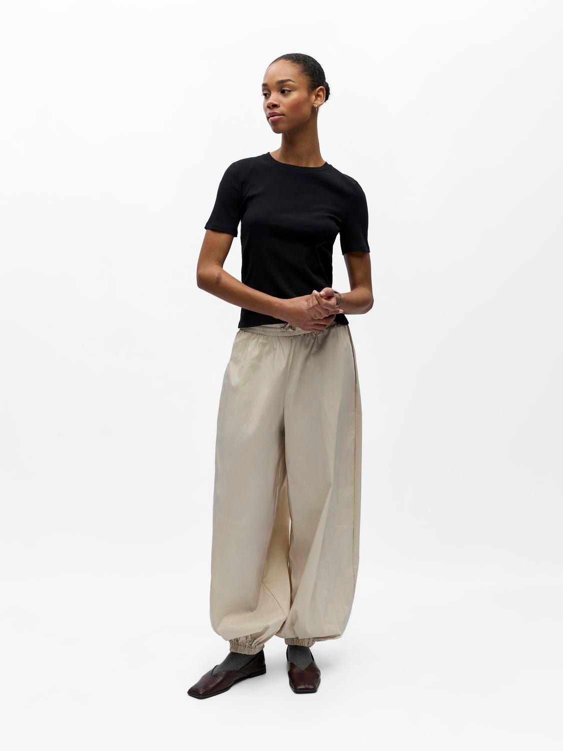 Objmoli S/s Sli T-Shirt Noos Sort