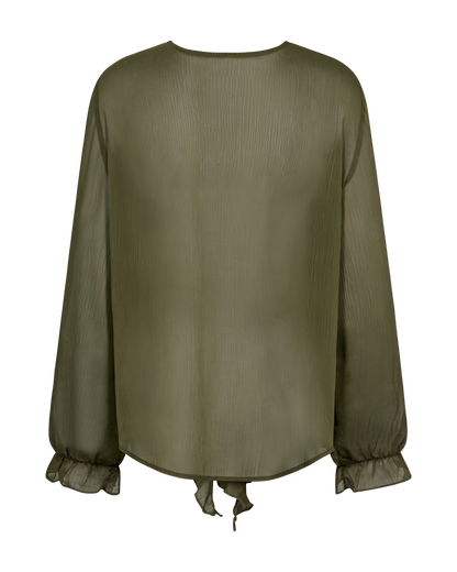 FQDITTE-BLOUSE Grønn