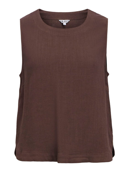 Objsanne Rosie S/l Lo Top Noos Brun